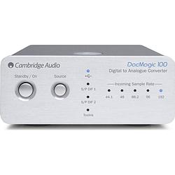 Foto van Cambridge audio dacmagic 100 converter - zilver - 13 x 10.60 x 4.60 cm