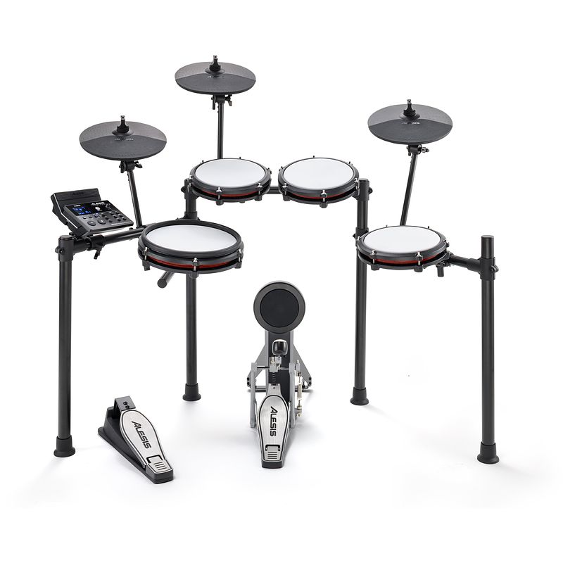 Foto van Alesis nitro max kit elektronisch drumstel