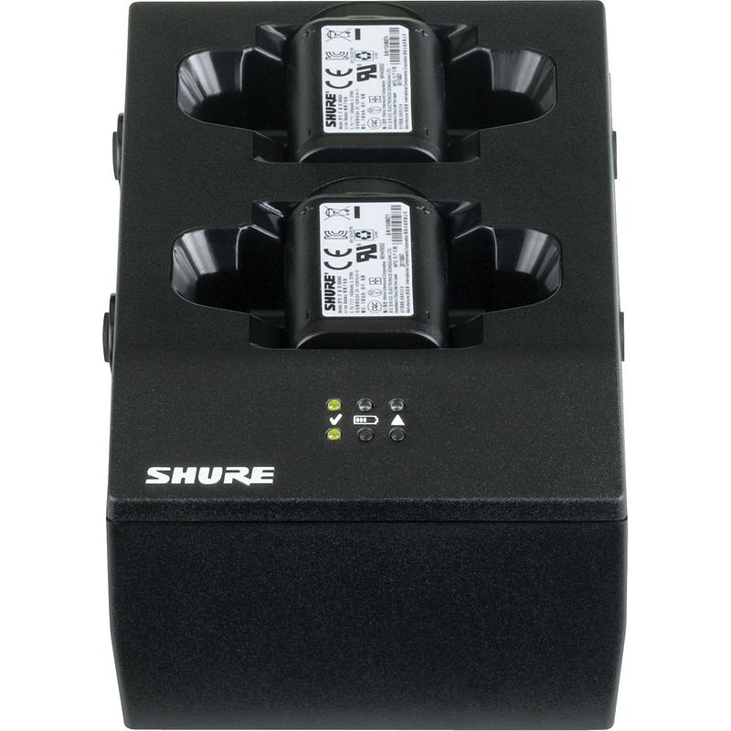 Foto van Shure sbc200-e dual docking oplaadstation (inclusief voeding)