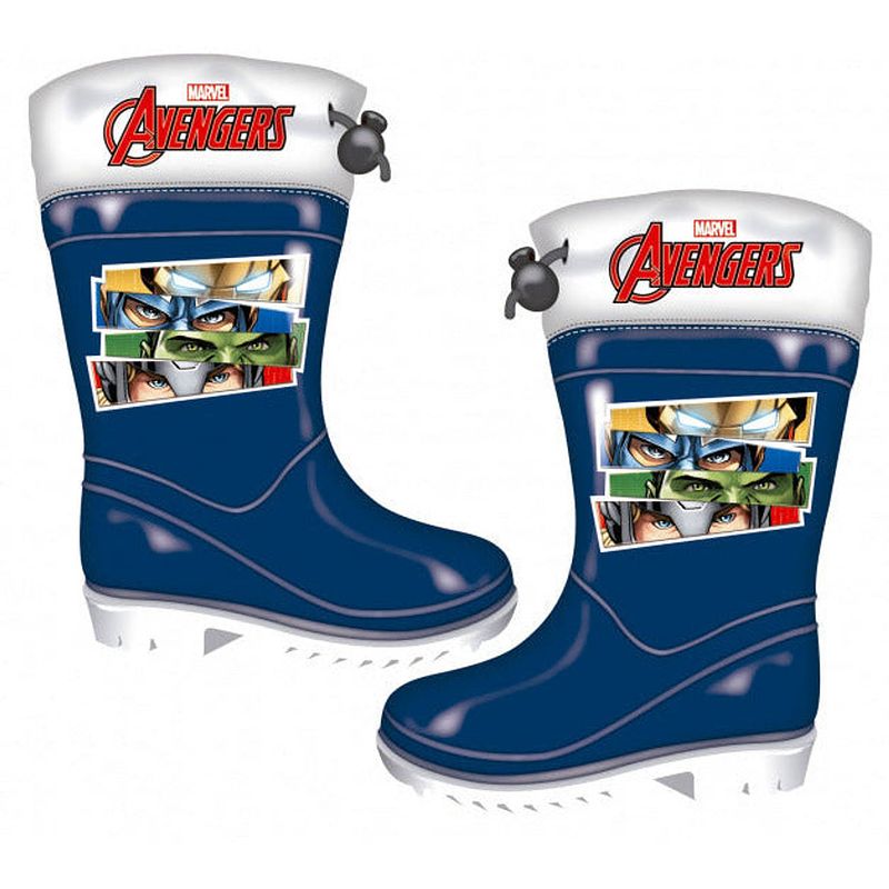 Foto van Regenlaarzen avengers junior pvc donkerblauw maat 32