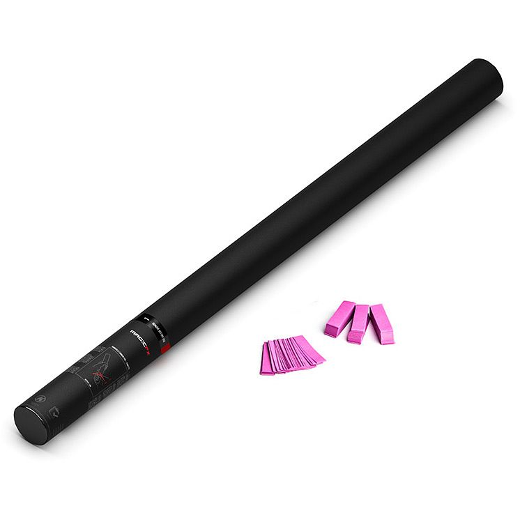 Foto van Magic fx hc04pk handheld confetti cannon 80 cm roze