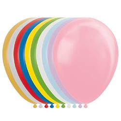 Foto van Wefiesta ballonnen metallic/parel 12 cm latex 100 stuks