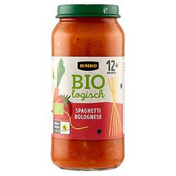 Foto van Jumbo biologisch spaghetti bolognese 12+ maanden 250g