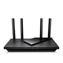 Foto van Tp-link ax3000 dual-band wi-fi 6 router router zwart