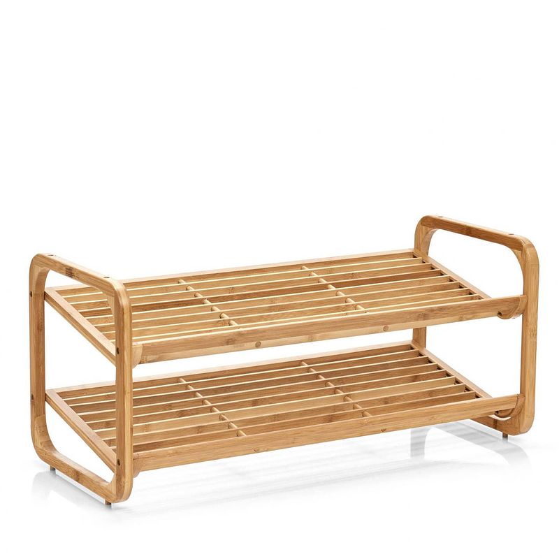 Foto van Zeller - shoe rack, bamboo