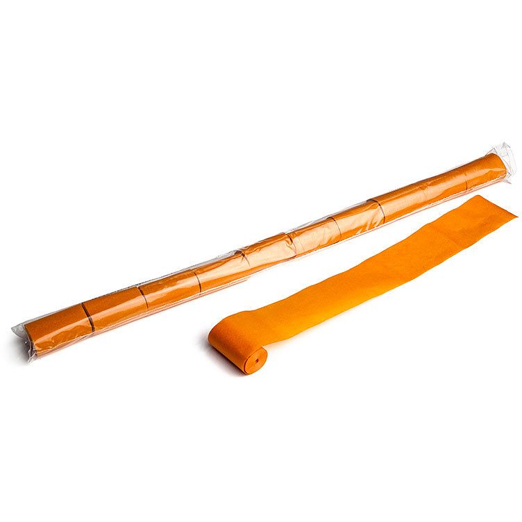 Foto van Magic fx str03or papieren streamers 10mx5cm oranje 10st