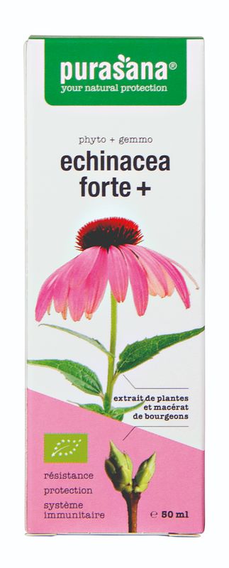 Foto van Purasana echinacea forte+ druppels