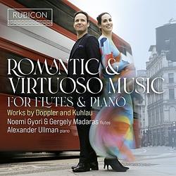 Foto van Doppler and kuhlau: romantic and virtuoso music for flutes and piano - cd (5065002228185)