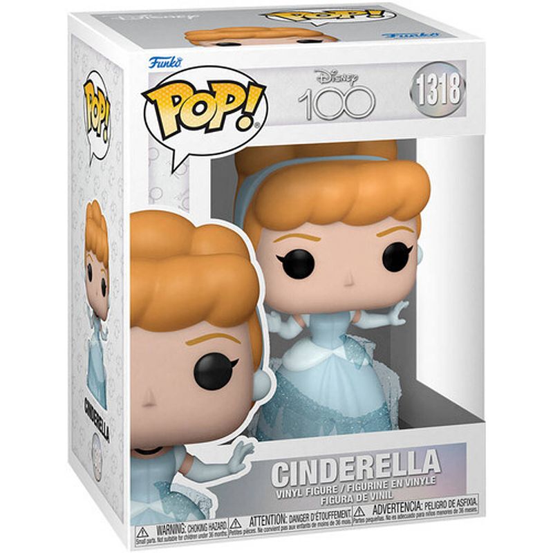 Foto van Disney'ss 100th - cinderella - assepoester - funko pop #1318