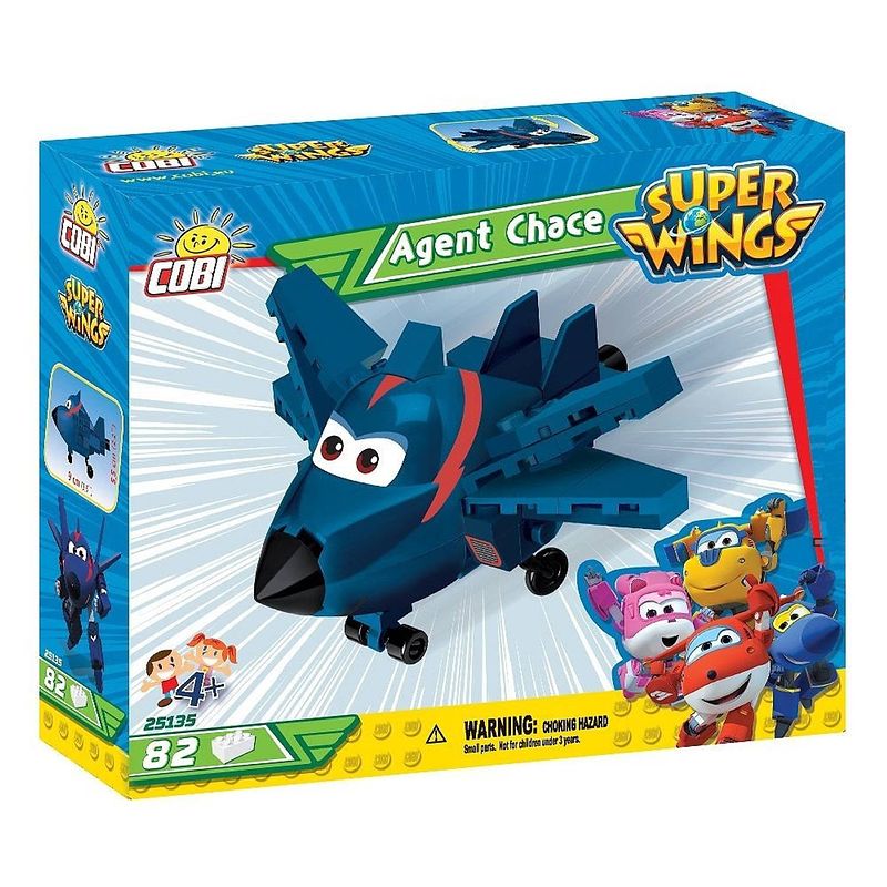 Foto van Cobi super wings bouwpakket agent chase 82-delig 25135