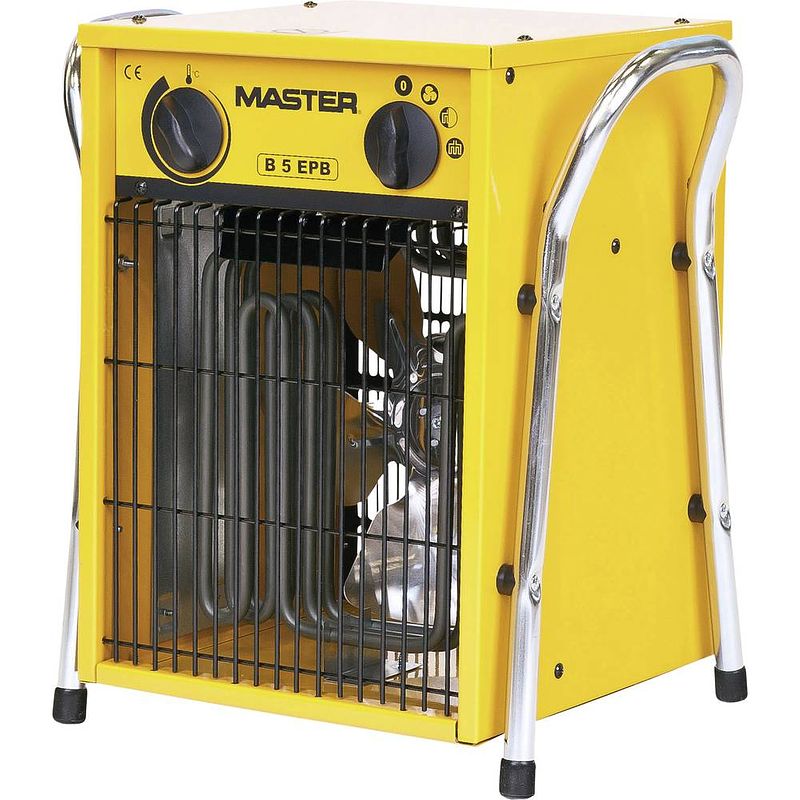 Foto van Master klimatechnik b-5it verwarming 85 m³ geel, zwart