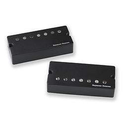 Foto van Seymour duncan jeff loomis blackouts 7 active mount set actief