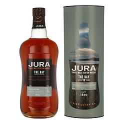 Foto van Isle of jura 12 years the bay 1ltr whisky + giftbox
