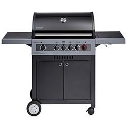 Foto van Enders boston black 4 ik turbo gas barbecue - gasbarbecue - zwart - grilloppervlak 74×43 cm - 52 kg -