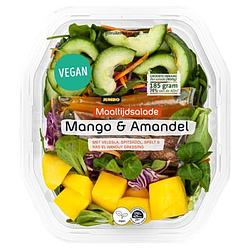 Foto van 1 voor € 4,00 | jumbo maaltijdsalade mango & amandel 400g aanbieding bij jumbo