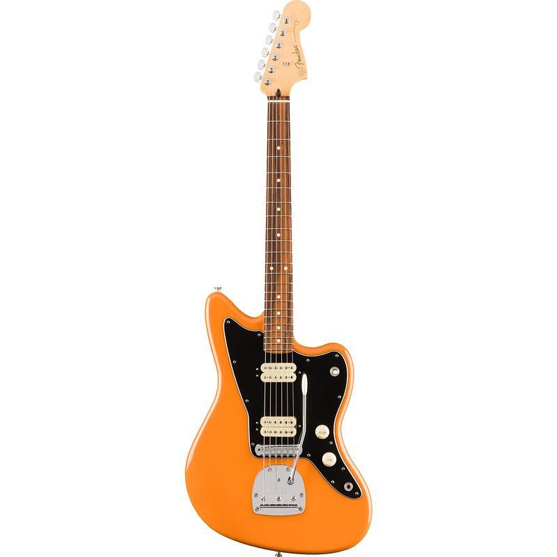 Foto van Fender player jazzmaster capri orange pf