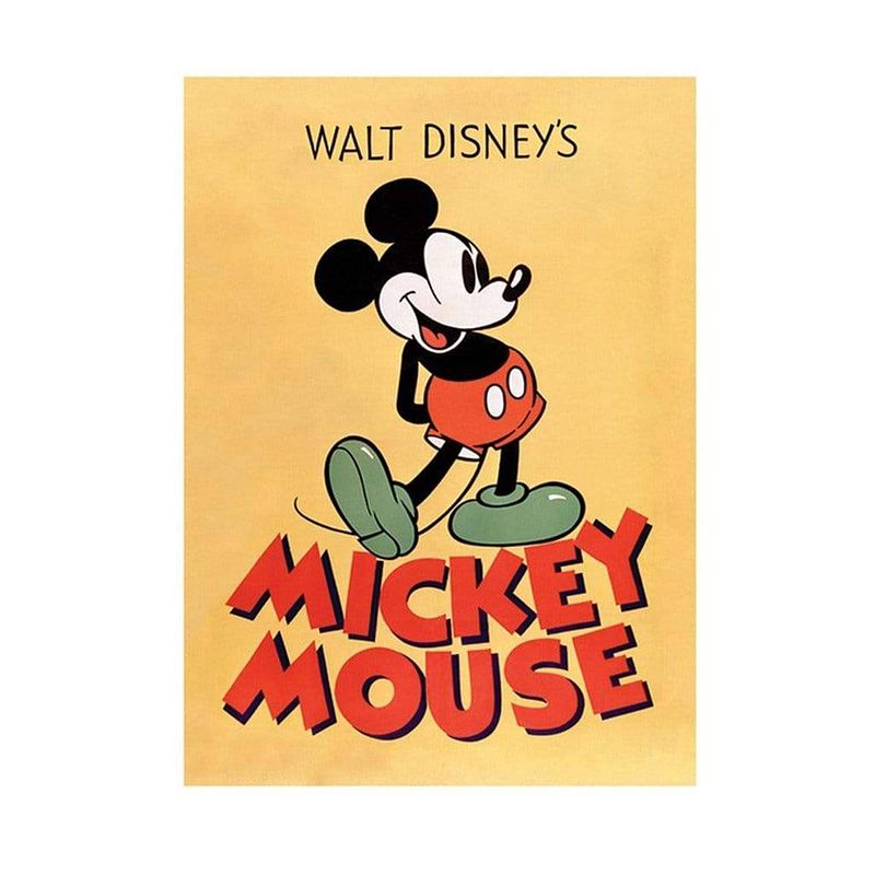 Foto van Pyramid mickey mouse mickey kunstdruk 60x80cm