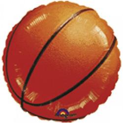 Foto van Amscan folieballon basketbal junior 43 cm oranje