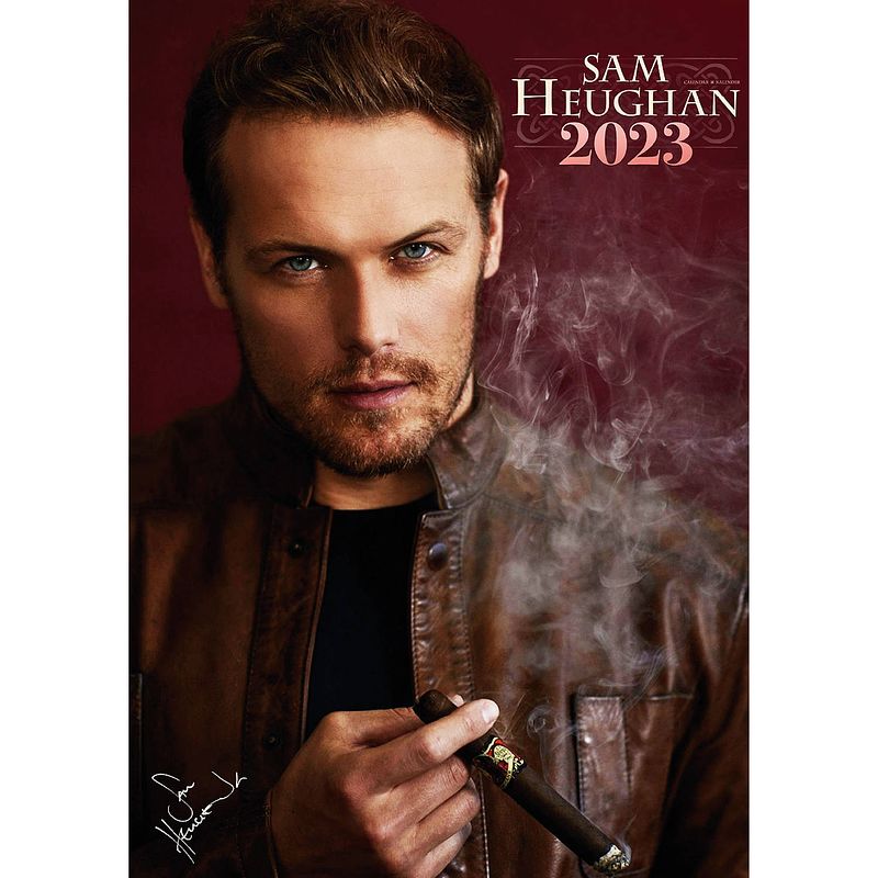 Foto van Sam heughan kalender 2023