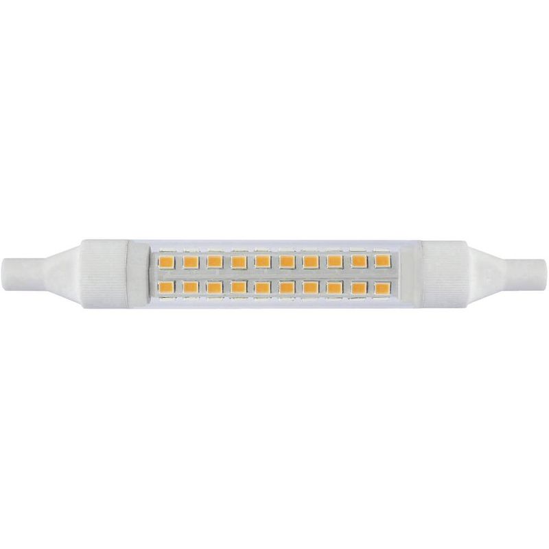 Foto van Lightme lm85153 led-lamp energielabel d (a - g) r7s buis 9 w warmwit (ø x l) 15 mm x 118 mm 1 stuk(s)