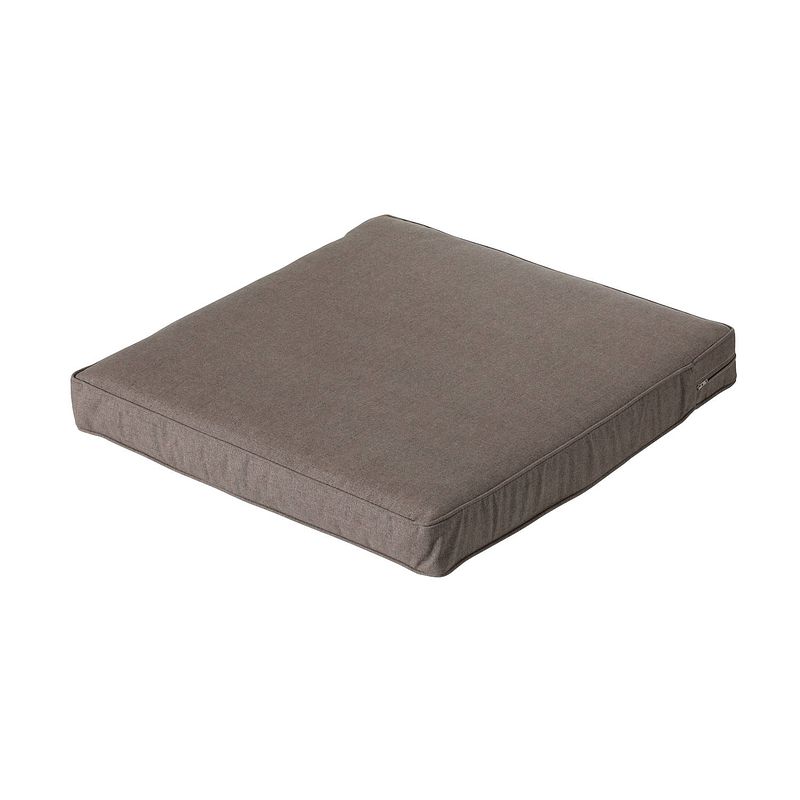 Foto van Madison - lounge luxe outdoor oxford taupe - 60x60 - bruin