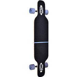 Foto van Move longboard long rider 99 cm hout zwart/blauw