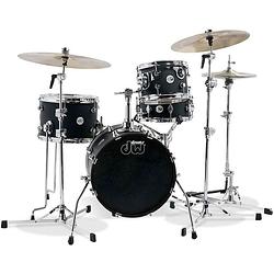 Foto van Dw drums design series mini pro black satin 4d. shellset