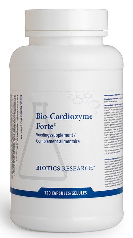 Foto van Biotics bio-cardiozyme forte capsules
