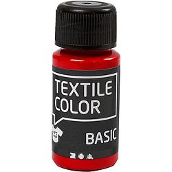 Foto van Packlinq textile color. rood. 50 ml/ 1 fles