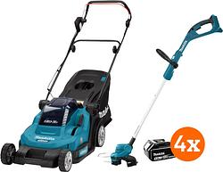 Foto van Makita dlm432ct2 + makita dur193z incl. 5,0 ah accu (4x)