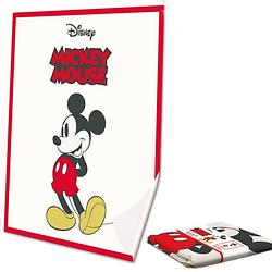 Foto van Disney mickey mouse classic - zijdezacht plaid - 130 x 160 cm - multi