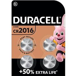 Foto van Duracell cr2016 knoopcelbatterijen 4 stuks