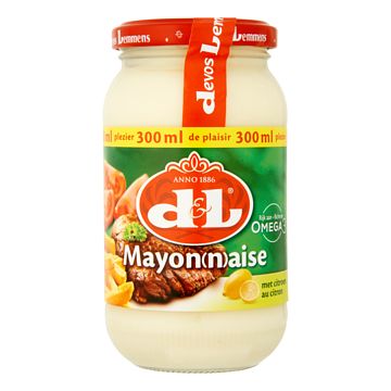 Foto van D&l mayonaise met citroen 300ml bij jumbo