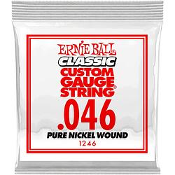 Foto van Ernie ball 1246 .046 classic pure nickel wound losse snaar voor elektrische gitaar