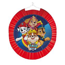 Foto van Amscan lampion paw patrol junior 25 cm rood/blauw