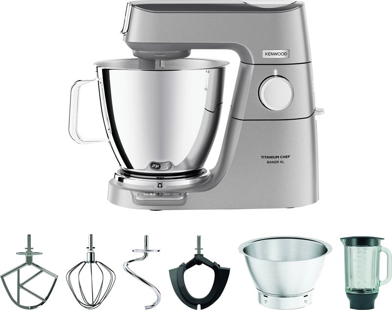 Foto van Kenwood titanium chef baker xl kvl85.124si