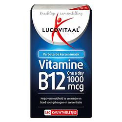 Foto van Lucovitaal vitamine b12 1000mcg 180 kauwtabletten