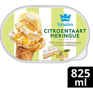 Foto van Hertog ijs ijssalon citroentaart meringue 825ml bij jumbo