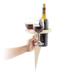 Foto van Opvouwbare en draagbare wijntafel voor buiten winnek innovagoods