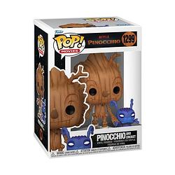 Foto van Pop movies: pinocchio (netflix) - pinocchio & cricket - funko pop #1299