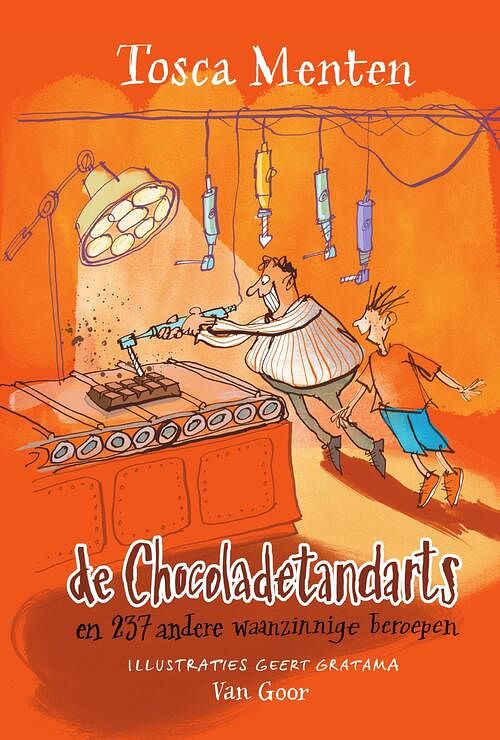 Foto van De chocoladetandarts - tosca menten - ebook (9789000377879)