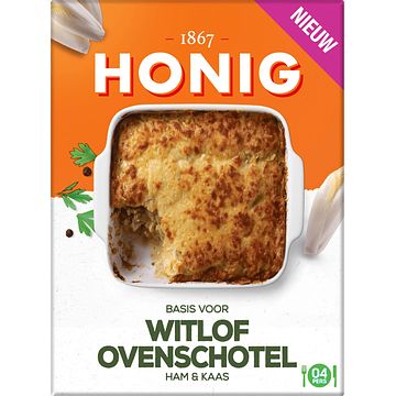 Foto van Honig basis voor witlof ovenschotel ham & kaas 36g bij jumbo