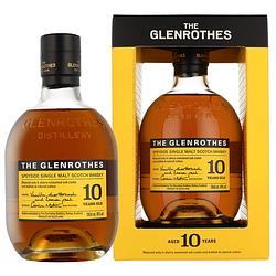 Foto van The glenrothes 10 years 70cl whisky + giftbox
