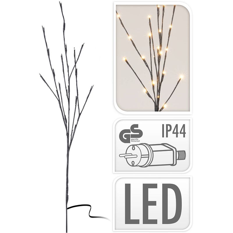 Foto van Takkenbos 72 led warm wit