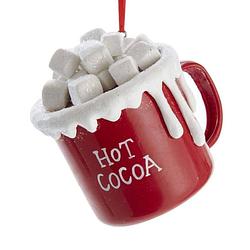 Foto van Kurt s. adler - hot cocoa cup marshmallows kerst ornament