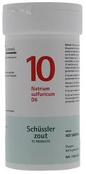 Foto van Pfluger celzout 10 natrium sulfuricum tabletten