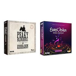 Foto van Spellenbundel - 2 stuks - eurovisie songfestival spel & peaky blinders