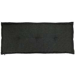 Foto van Kopu® manchester black - hoogwaardig bankkussen 150x50 cm - zwart