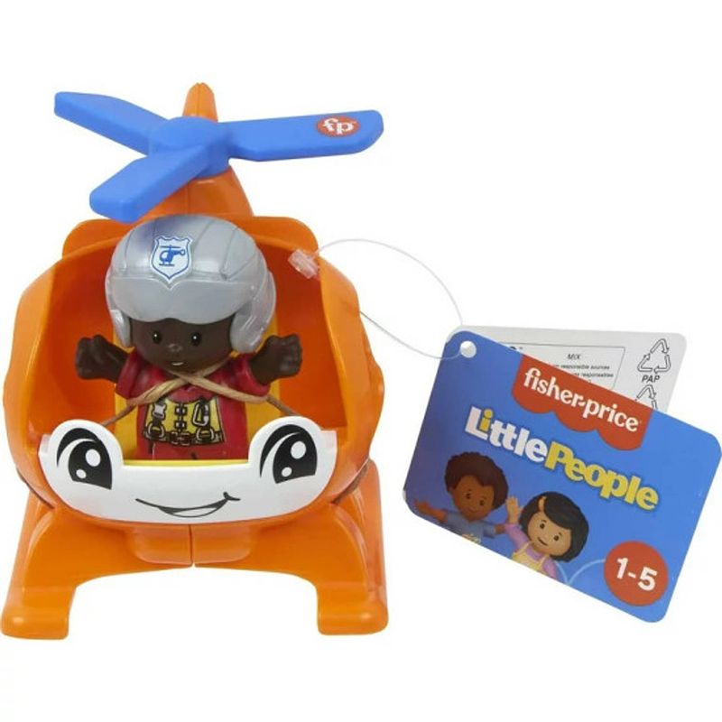 Foto van Fisher price little people voertuig - helikopter