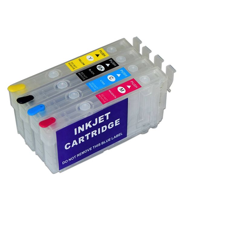 Foto van Inktmedia® - geschikt epson navulbare 405xl inktpatronen met 1x time chip inktmedia
